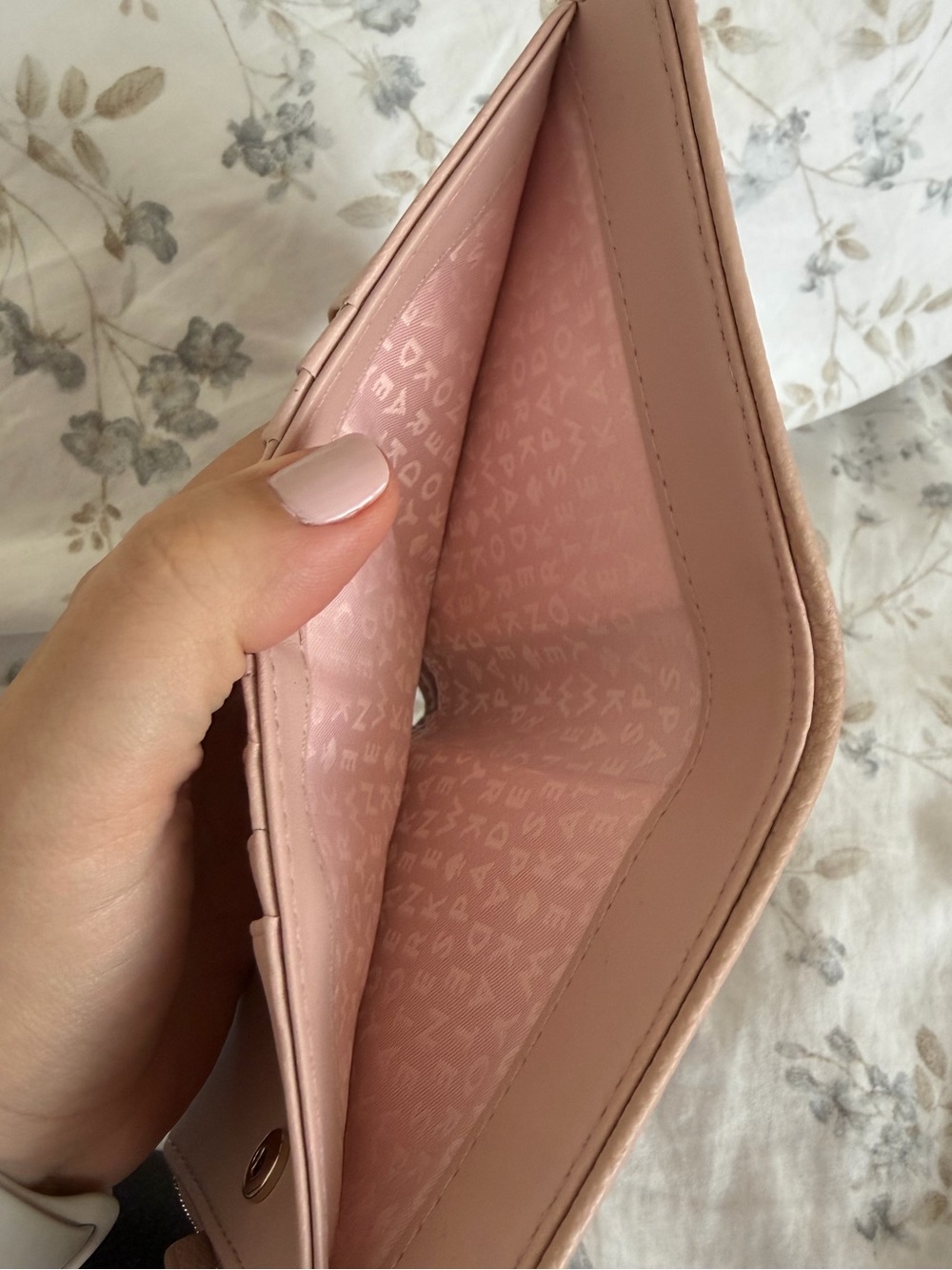 Kate Spade Leather Compact Wallet - Cardholder - Small Wallet | Blush Pink - Picture 8 of 12
